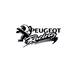 Sticker PEUGEOT RACING 18x9 cm, Creative Rey®