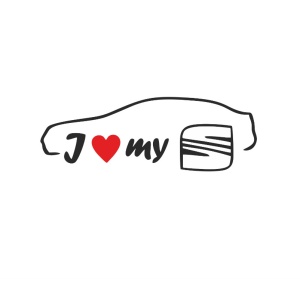 Sticker Seat Berlina 17x6 cm, Creative Rey®