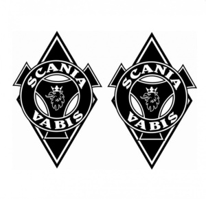 Sticker Set Scania Vabis 30 cm, Creative Rey®