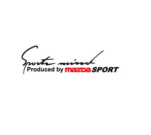 Sticker Sportmind Mazda 15x5.8 cm, Creative Rey®