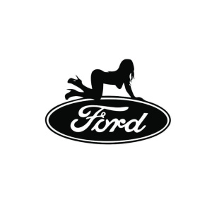 Sticker Women Ford 15x10 cm, Creative Rey®