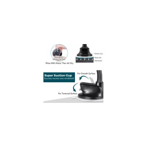 SUPORT TELEFON MAGNETIC AUTO CU FIXARE PE PARBRIZ CU VENTUZA - Img 6