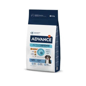 Advance Dog Maxi Light , hrana uscata caini, 12KG
