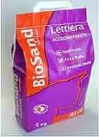 Biosand Clumping Litiera , nisip igienic pisici, 5KG