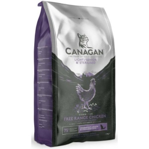 Canagan Cat Light Senior Sterilised, hrana uscata pisici, 4KG