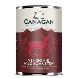 Canagan Dog Vanat si Mistret, hrana umeda caini, 400G