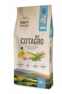 Cotagro Junior, hrana uscata caini, 20KG