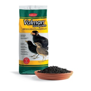 Padovan Valman Black Pellets, hrana pasari, 1KG