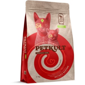 Petkult Probiotic Care Kitten & Mother Miel Fresh, hrana uscata pisici, 2KG