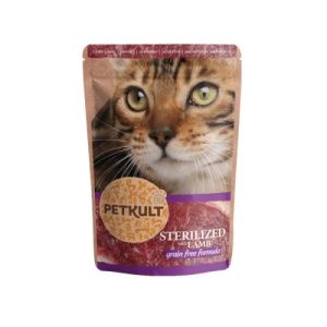 Petkult Sterilizat Miel, hrana umeda pisici, 100G