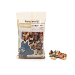 Recompense pentru caini Beeztees Snack mini oase mix, 150G