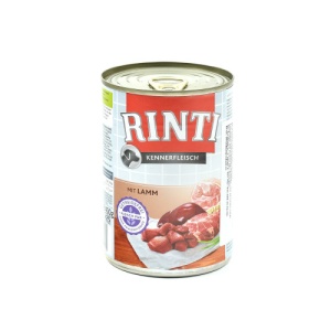 Rinti cu Miel hrana umeda caini , 400G
