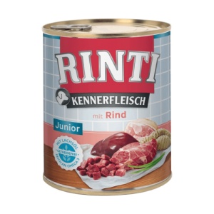 Rinti Junior cu Vita, hrana umeda caini, 800G
