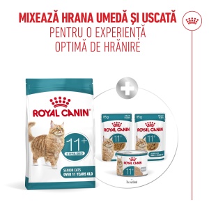 Royal Canin Ageing Sterilised 11 +, hrana uscata pentru pisici senioare sterilizate, 400G - Img 9