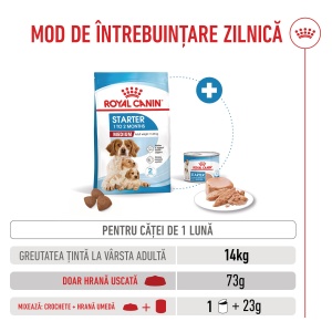 Royal Canin Medium Starter Mother & BabyDog, mama si puiul, hrana uscata caini, 4KG - Img 11