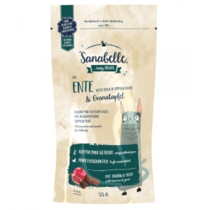 Sanabelle Snack Rata si Rodie, recompensa pisici, 55G