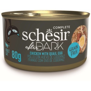 Schesir After Dark Conserva Supa cu Pui si Oua de Prepelita, 80G