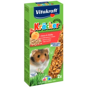 Vitakraft Baton Kracker cu Fructe, suplimente hamsteri, 112G