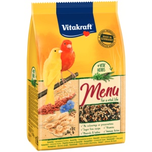 Vitakraft Premium Menu, hrana canari, 500G