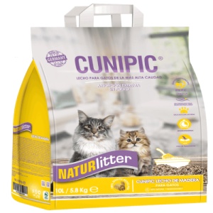 Asternut pelete pentru pisici Cunipic, nisip igienic pisici, 10L