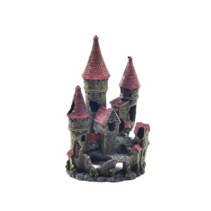 Decor pentru acvariu Enjoy Castel, 12x11x21 cm