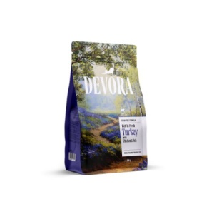 Devora Sterilized Grain Free Carne Alba si Cartofi Dulci, hrana uscata pisici, 400G