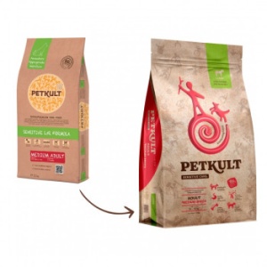 Petkult Sensitive Adult Talie Medie Peste, hrana uscata caini, 3KG