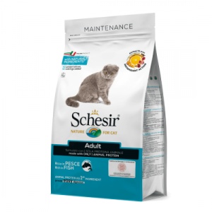 Pisici Schesir Adult Peste, hrana uscata pisici, 10KG