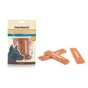 Recompensa pentru caini Beeztees Delisnacks cu peste, 70G