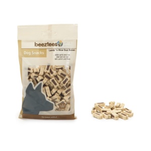 Recompense pentru caini Beeztees Snack oase duo cu miel si orez, 150G