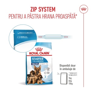 Royal Canin Maxi Starter Mother & BabyDog, mama si puiul, hrana uscata caini, 4KG - Img 2