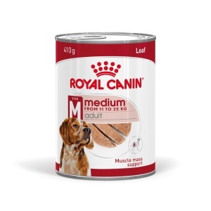 Royal Canin Medium Adult, hrana umeda caine (pate), 10 x 140G