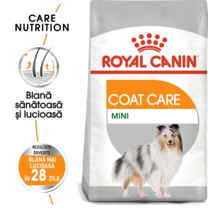 Royal Canin Mini Coat Care Adult, hrana uscata caine, blana sanatoasa si lucioasa, 3KG - Img 1