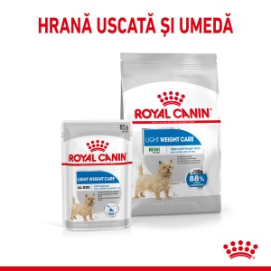 Royal Canin Mini Light Weight Care Adult, hrana uscata caine, limitarea cresterii in greutate, 1KG - Img 6