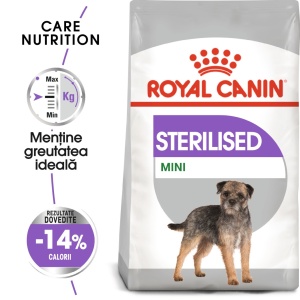 Royal Canin Mini Sterilised Adult, hrana uscata caine sterilizat, 3KG