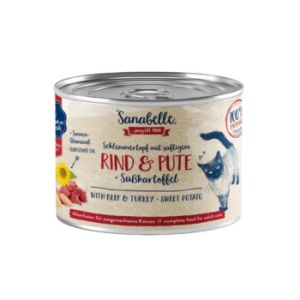 Sanabelle Vita si Curcan, hrana umeda pisici, 180G