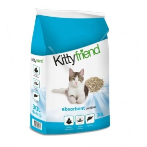 Sanicat KittyFriend Absorbent, nisip igienic pisici, 10L