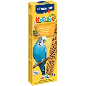 Vitakraft Baton Kracker Banana, suplimente perusi, 60G