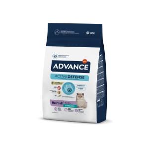 Advance Cat Adult Sterilizat Hairball, hrana uscata pisici, 10KG