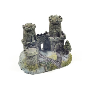 Decor pentru Acvariu Enjoy Castel Medieval, 13x8x10cm