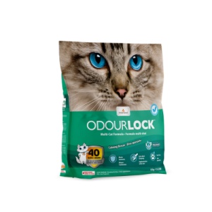 Nisip pentru litiera Intersand Odourlock Calming Breeze, nisip igienic pisici, 6KG
