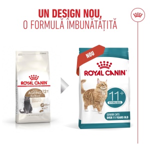 Royal Canin Ageing Sterilised 11 +, hrana uscata pentru pisici senioare sterilizate, 400G - Img 3