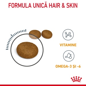 Royal Canin Hair&Skin Care Adult, hrana uscata pisica, piele si blana, 4KG - Img 4