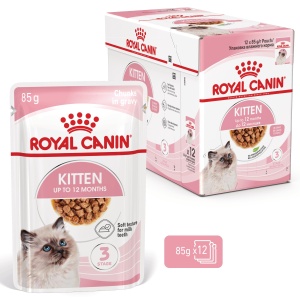 Royal Canin Kitten hrana umeda pisica junior (in sos), 12 x 85G - Img 2