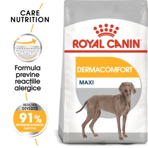 Royal Canin Maxi Dermacomfort, hrana uscata caine, prevenirea iritatiilor pielii, 12KG