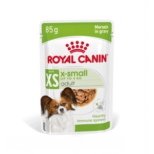 Royal Canin X-Small Adult, hrana umeda caine (in sos), 12 x 85G - Img 3