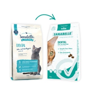 Sanabelle Dental, hrana uscata pisici, 400G