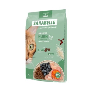 Sanabelle Sensitive cu Pui, hrana uscata pisici, 8KG - Img 2