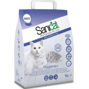 SANICAT HYGIENE plus, nisip igienic pisici, 10L