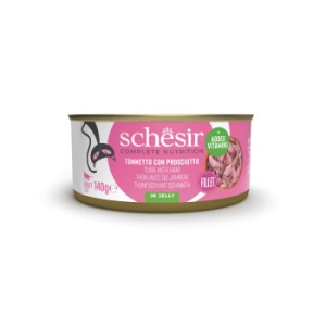 Schesir conserva Ton si Sunca in jeleu, hrana umeda pisici, 140G